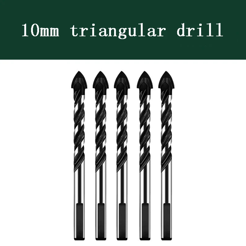 Glass Metal Tile Drill Bit 6- Multifunctional Triangle Diamond Zpaxo 1PC10mm 1