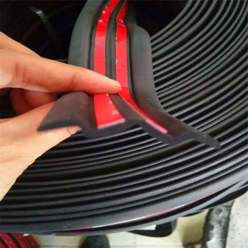Car Door Anti-dust Z Shaped Trim Anti-collision Noise Insulation Auto Zpaxo