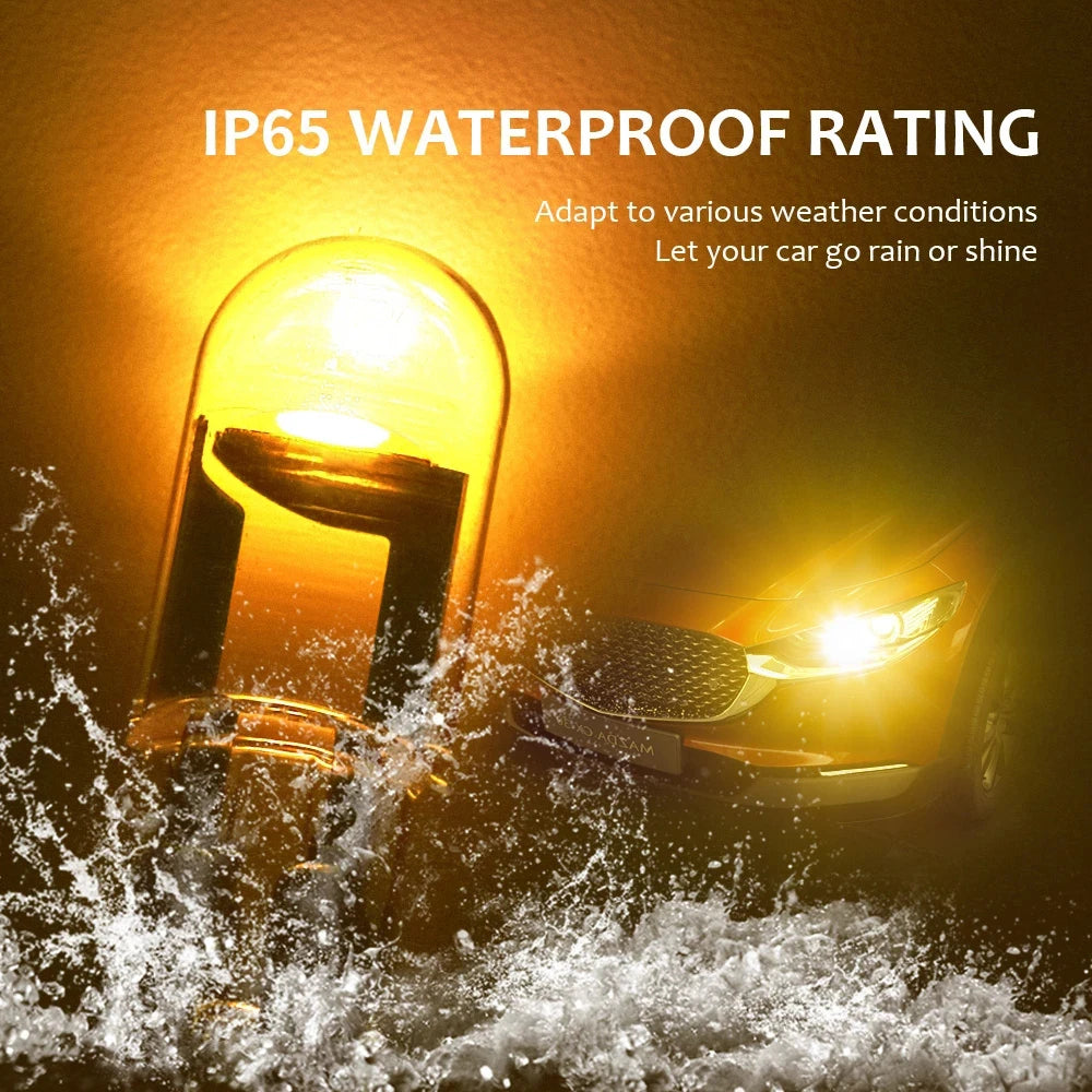 12V DC Auto Lights W5W 194 T10 Car Reading Light Glass Housing License Plate Lamp Car Dome Light LED Car Bulb COB Led Light Zpaxo