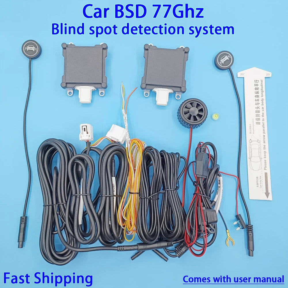 77Ghz Millimeter Wave Radar BSD Blind Spot Detection System Zpaxo CAR BSD 77GHZ