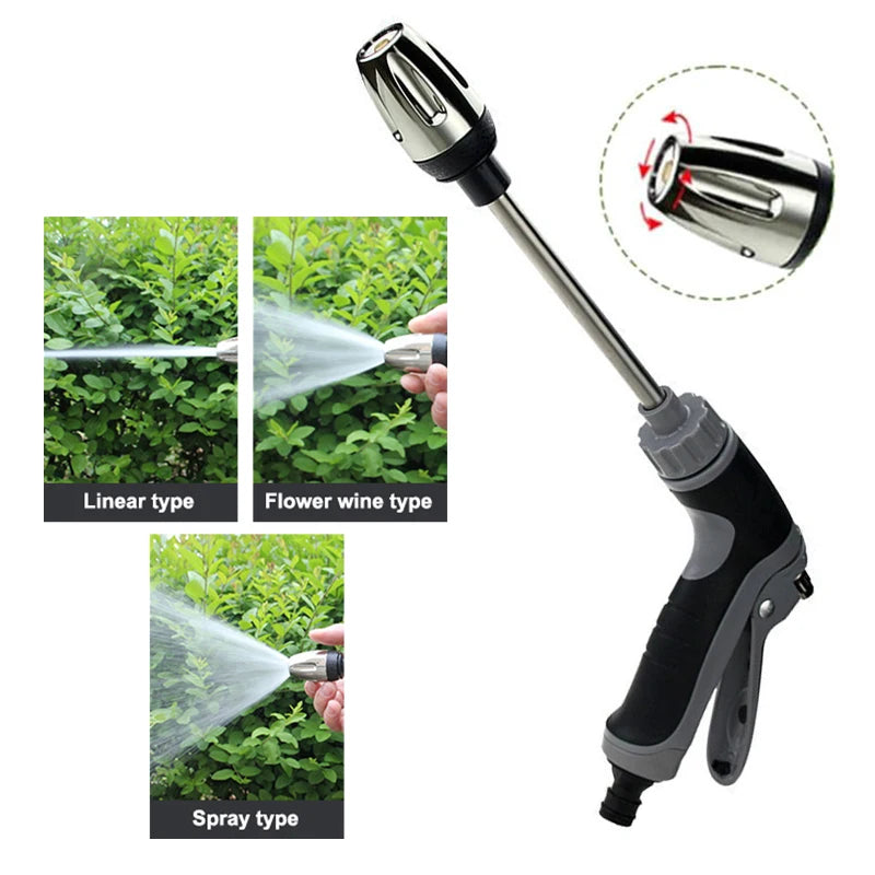 High Pressure Garden Hose Nozzle – Car Wash & Water Gun