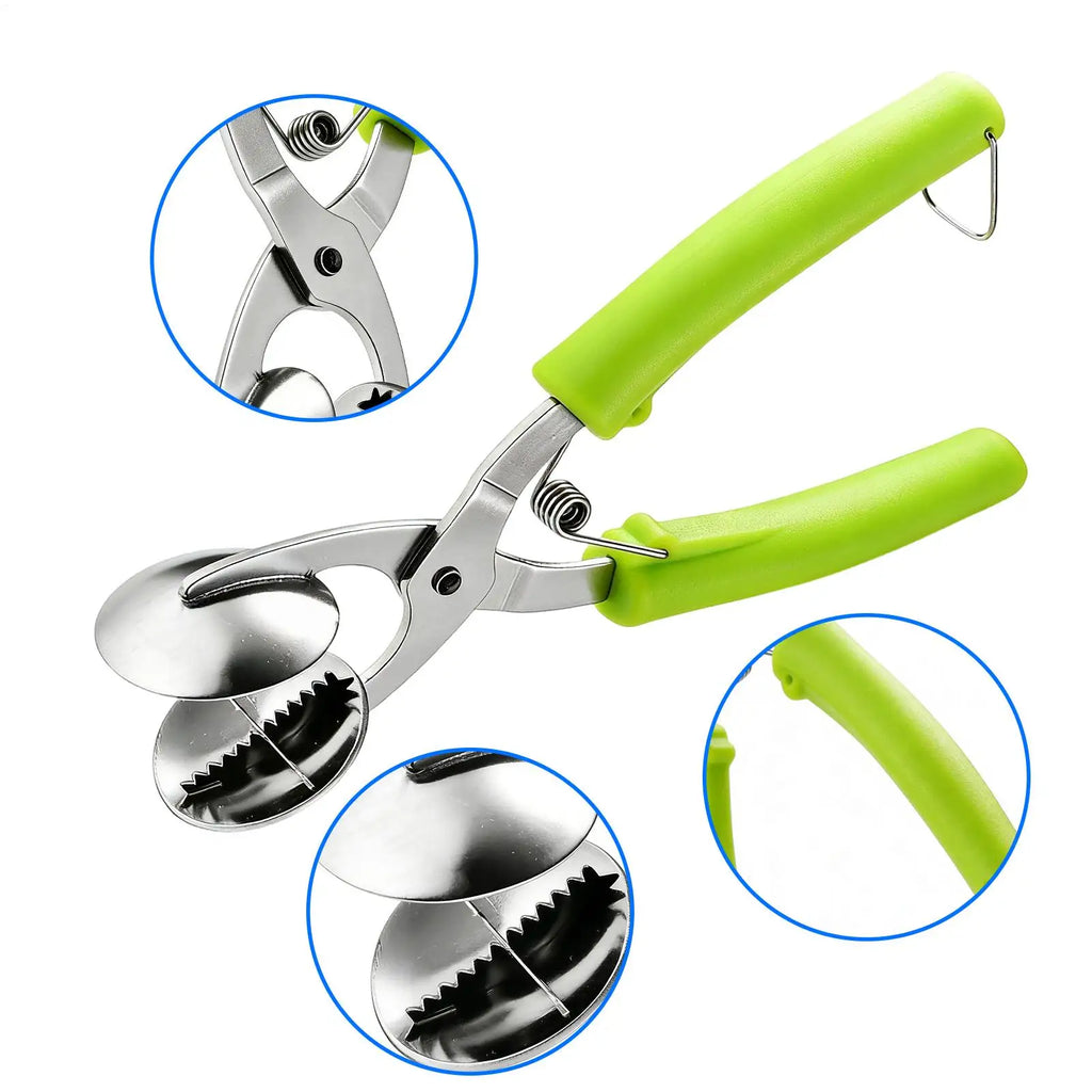 Stainless Steel Chestnut Cutter & Nut Cracker Opener Tool Nut Cracker Tool Zpaxo