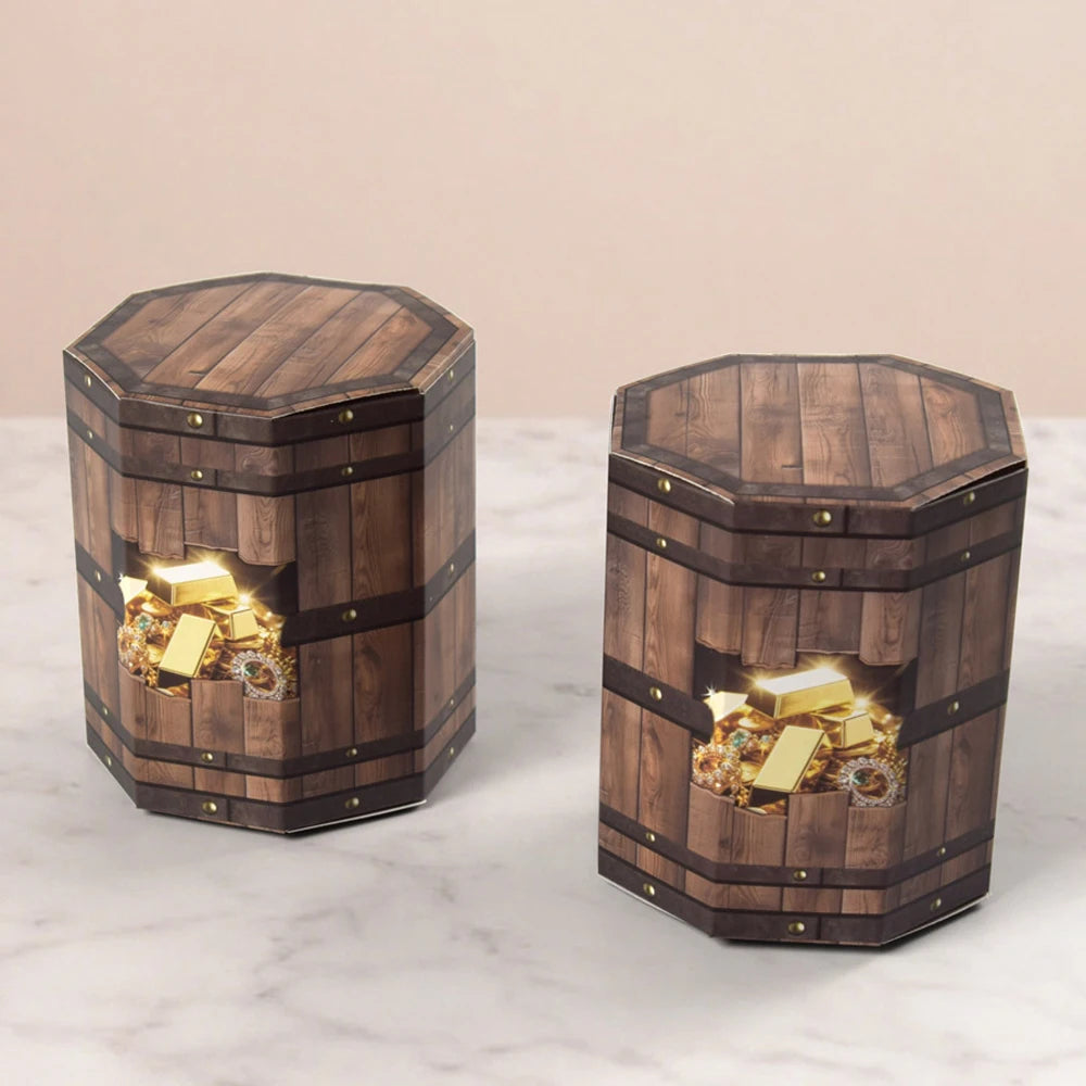 Pirate Treasure Chest Candy Box – Kids Party Favor Gift Box Party Favor Box Zpaxo