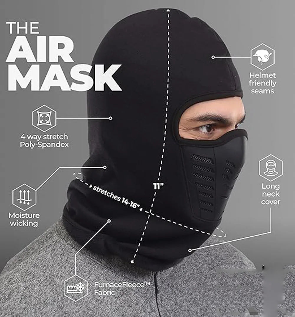 Balaclava Ski Mask – Winter Full Face Helmet Liner | Men & Women