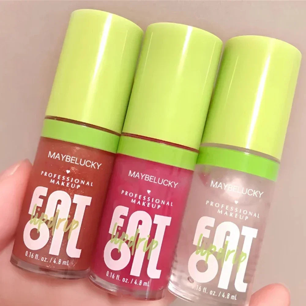 8 Colors Clear Lip Gloss Crystal Jelly Moisturizing Oil Lasting No