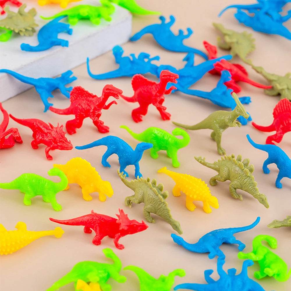 10/20/50Pcs Dinosaur Toys for Kids Realistic Dinosaur Figures Birthday Christmas Gifts Party Favors Random Style Zpaxo