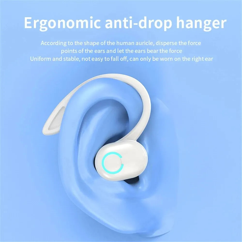 Bluetooth 5.2 Earphones Hands Free Ear Hook Wireless Business Headphone Car Driver Call Sport Headset For iPhone Samsung Xiaomi Zpaxo