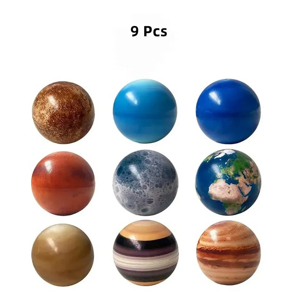 Ball Puzzle Toys Solar System Education Science Decompression Squeeze