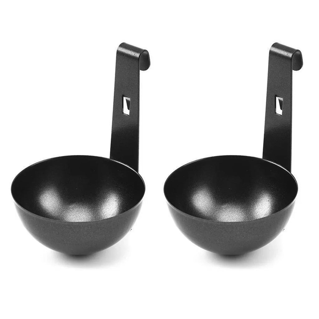 1-2pcs Stainless Steel Poached Egg Cup Poaching Cups High Temperature Resistance Egg Cup Kitchen Tools Egg Boiler Cooking Cups Zpaxo 2pcs