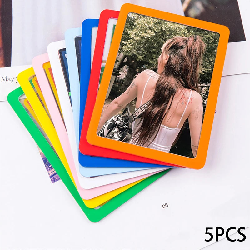 Complete 5 Hard-wearing Card Sleeve Protectors Plastic Material Zpaxo