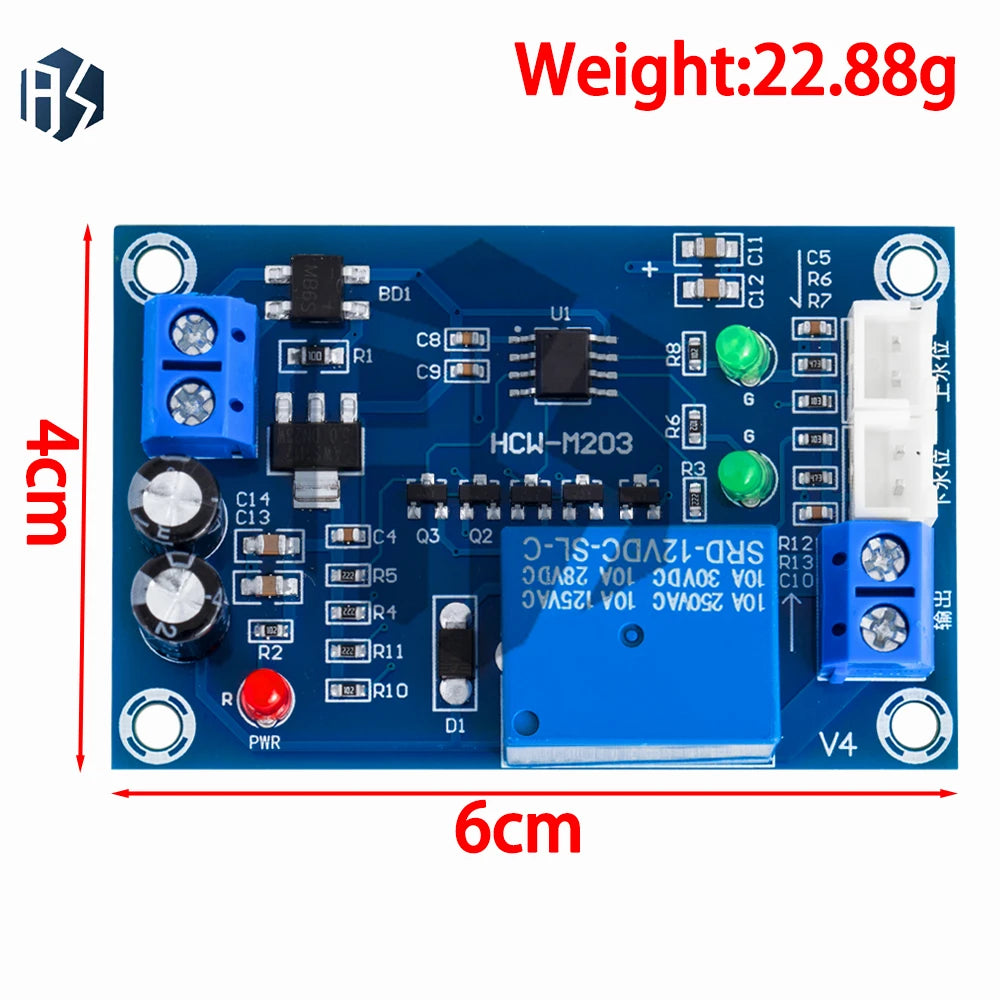 XH-M203 Water Level Controller GREAT IT Full-automatic AC DC 12V Zpaxo