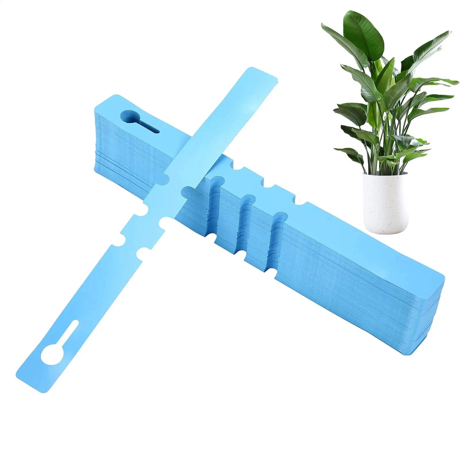 100Pcs Waterproof Plant Labels – Hanging Ring Marker Tags Plant Marker Tags Zpaxo