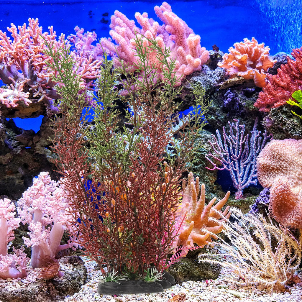 Realistic Aquarium Grass Fish Tank Plants Artificial Decor Wear