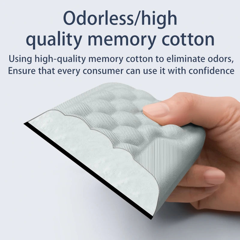 Wrist Mouse Keyboard Pad Support Memory Foam Ergonomic Mousepad Zpaxo