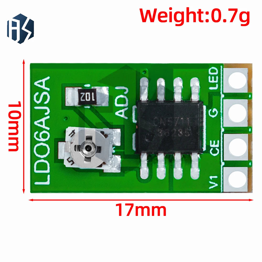 130-1500MA Adjustable Constant Current LED Driver DC 3 3V 7V 4 2V 5V Zpaxo