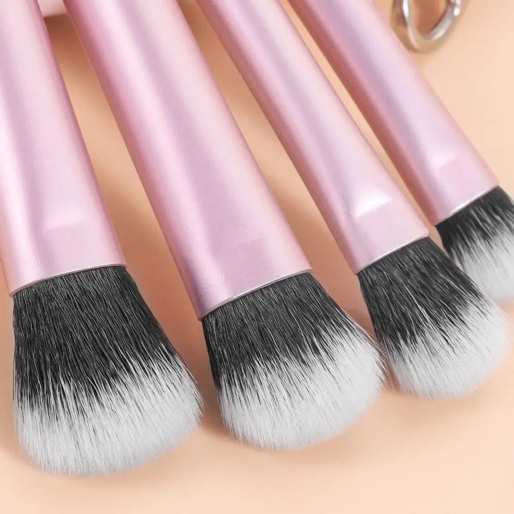 Artificial Fiber Makeup Brush Crystal Handle Tool Foundation Zpaxo