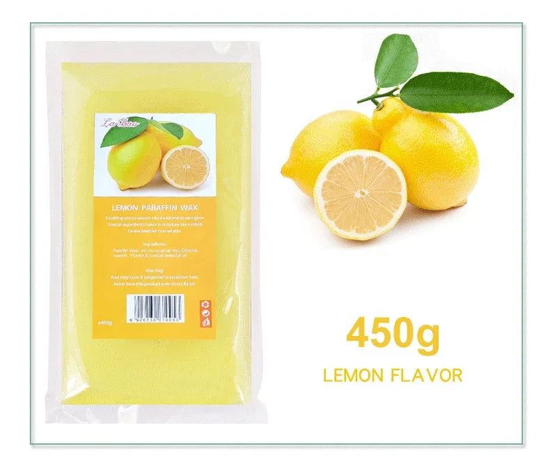 Paraffin Wax Hand & Foot Moisturizing SPA Peel-Off Mask Paraffin Wax Mask Zpaxo 450gHW-Lemon