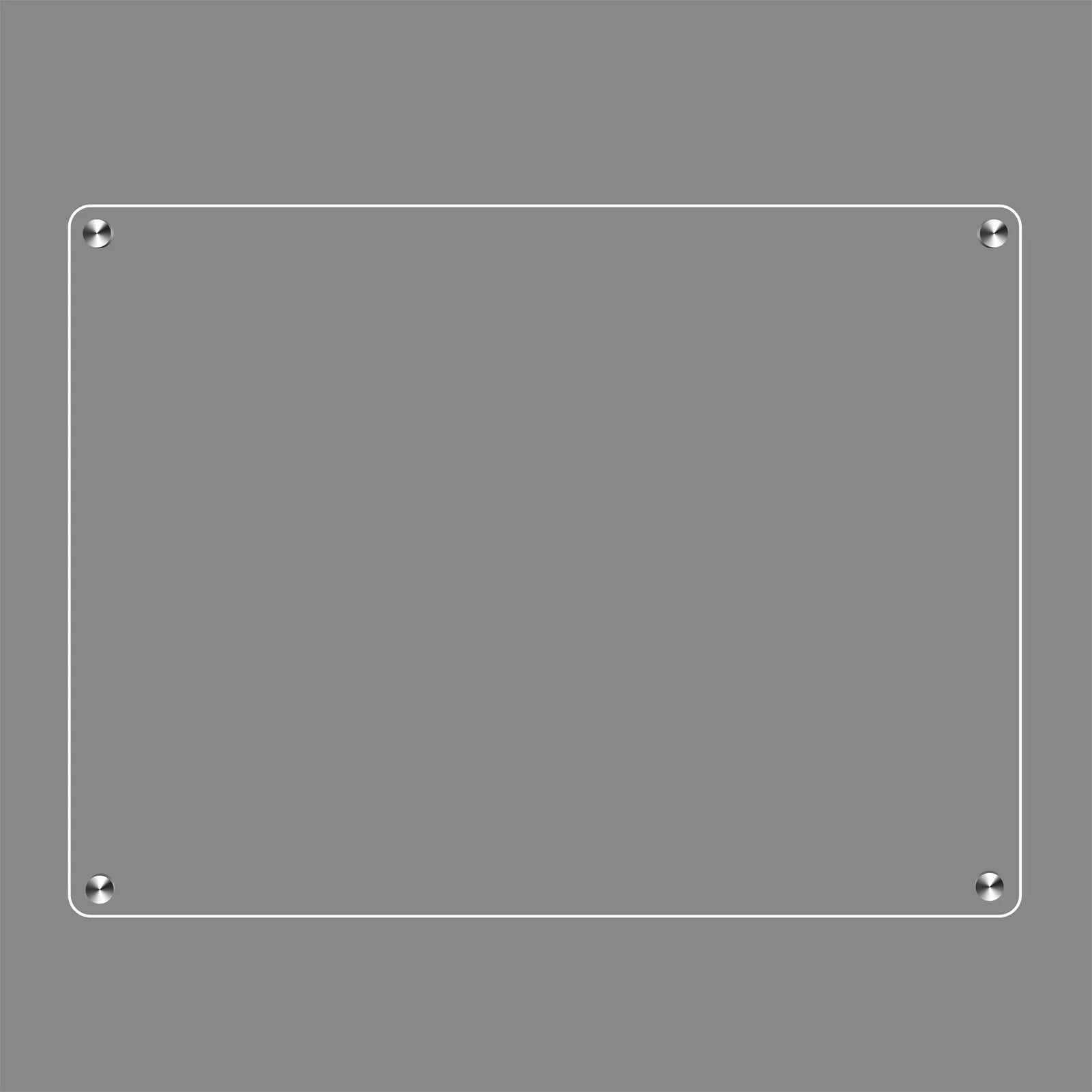 Acrylic Planning Board Magnetic Dry Erase Board Calendar for Fridge Reusable Clear Planner with 6 Markers 15.7in X 11.8in Zpaxo