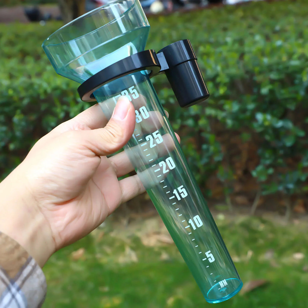 Rain Gauge Rainwater Meter Plastic Water Measurement Cup Tool Outdoor