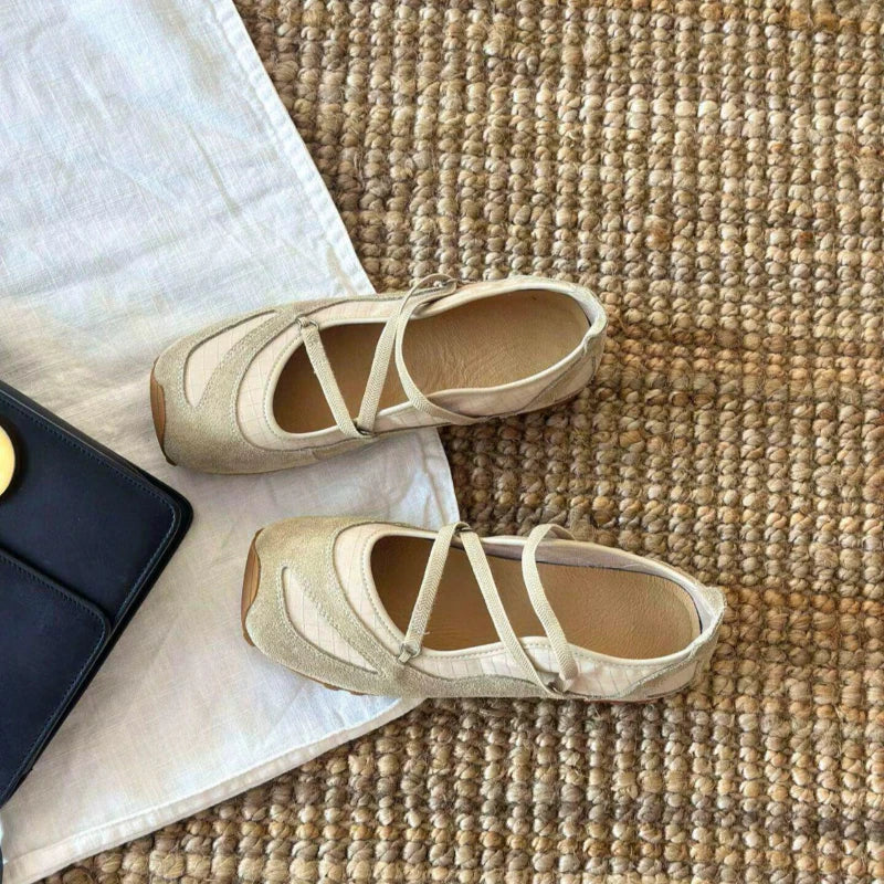 Spring Autumn 2026 Women Square Toe Closed Comfortable Elegant Zpaxo
