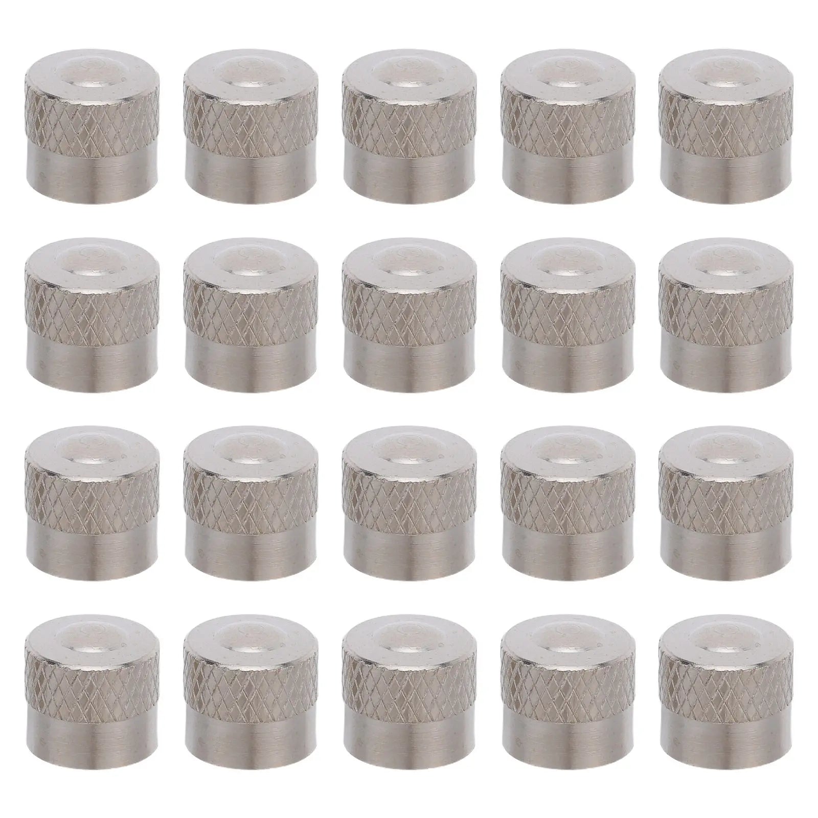 20-Pack Copper Tire Valve Stem Caps – Universal 8mm Dust Proof