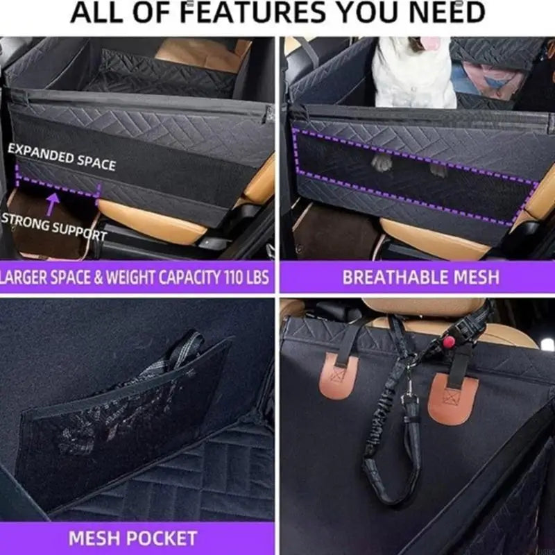 Car Protector Dog Pet Scratch Guard Vehicle Waterproof Hammock Covers