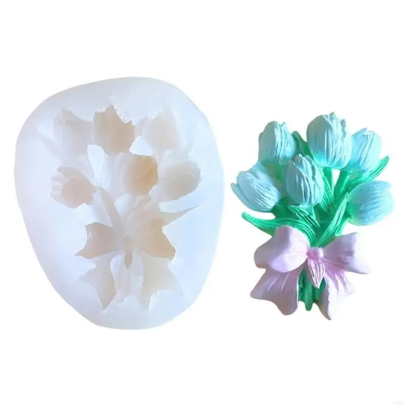 Flower Bouquets Silicone Molds Candle Soap Candy Chocolate Cake Zpaxo 1 CN