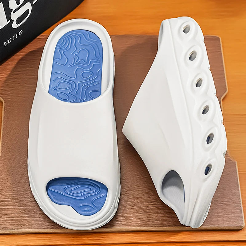 Men's Slippers Comfortable Lightweight Soft Sole Casual Slides Indoor Zpaxo 8002 1 40