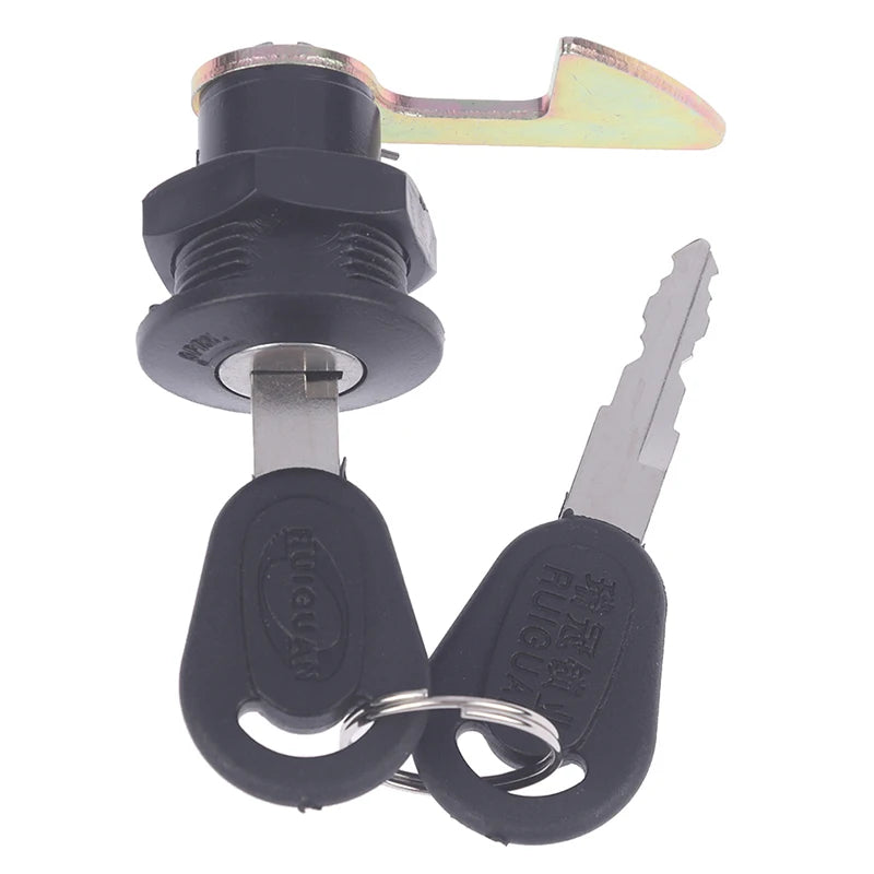Motorcycle Scooter Rear Trunk Box Lock with 2 Keys – Metal