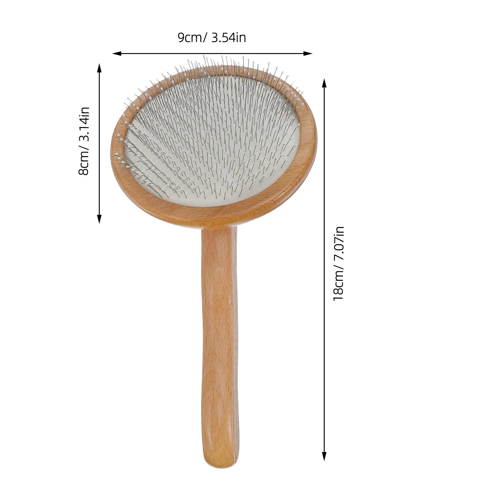 Manual Wool Carder Brush Wood Handle Felting Needle Tool Craft