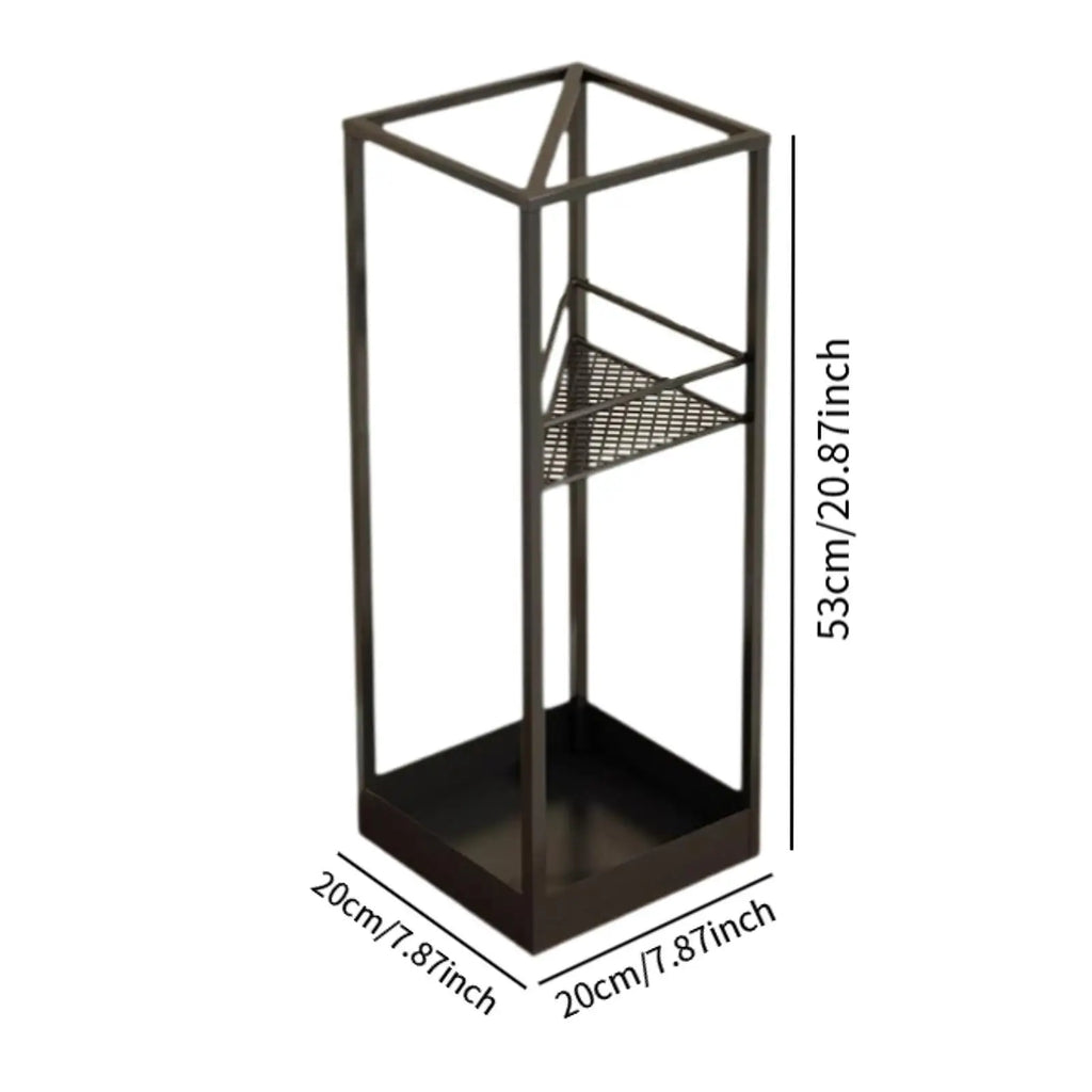 Umbrella Stand Umbrella Organizer Convenient Portable Organizer Container Large Umbrella Hollow Storage Rack Holder Space Saving Zpaxo