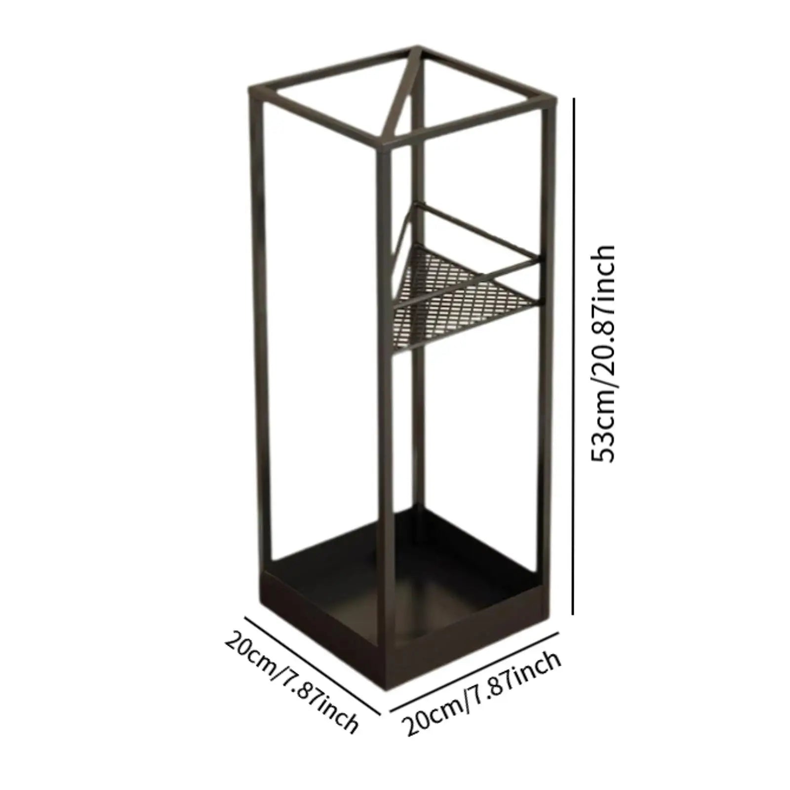 Umbrella Stand Umbrella Organizer Convenient Portable Organizer Container Large Umbrella Hollow Storage Rack Holder Space Saving Zpaxo