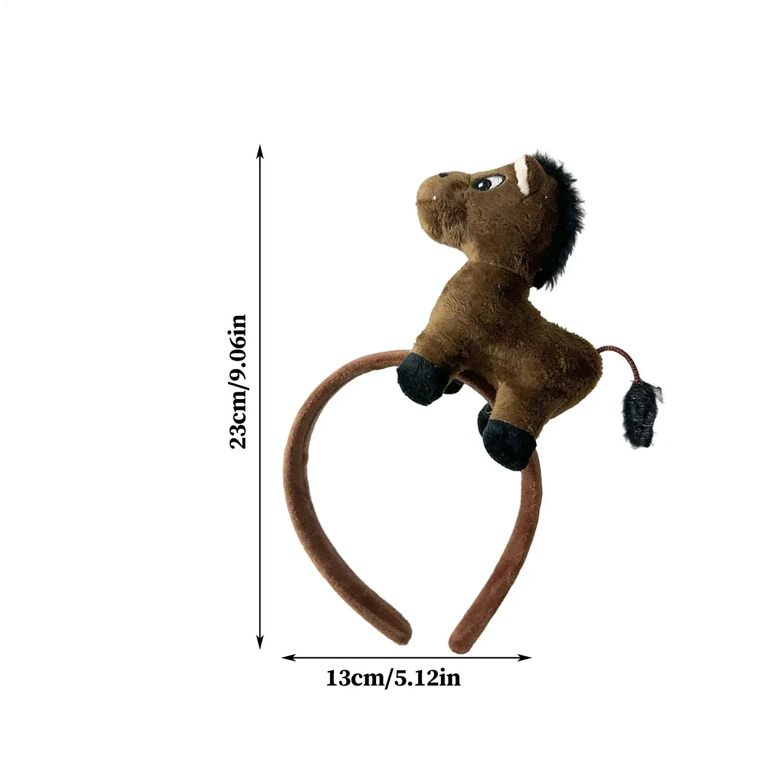Chinese Year Headband Horse Headdress Festive Cosplay Kids Teens