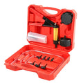 2-in-1 Vacuum & Pressure Hand Pump Tester for Auto Brake Fluid Drain, Includes Sturdy Aluminum Manometer and Suction Pistol Zpaxo A Set