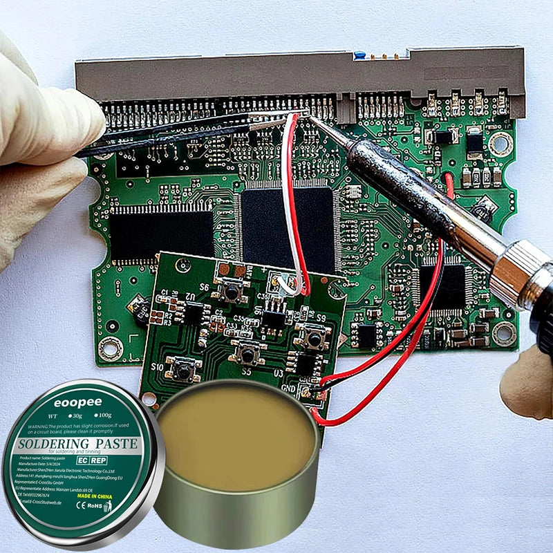 Soldering Paste Lead-free Rosin Flux Environmental Copper Iron Sheet
