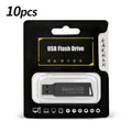 Zsuit 10 pcs/lot 32G USB Flash Drive Metal Memory Stick USB 3.0 Flash Drive 64G 128G 32GB Double C Disk c USB Flash Drive Zpaxo black usb 3.0-16GB