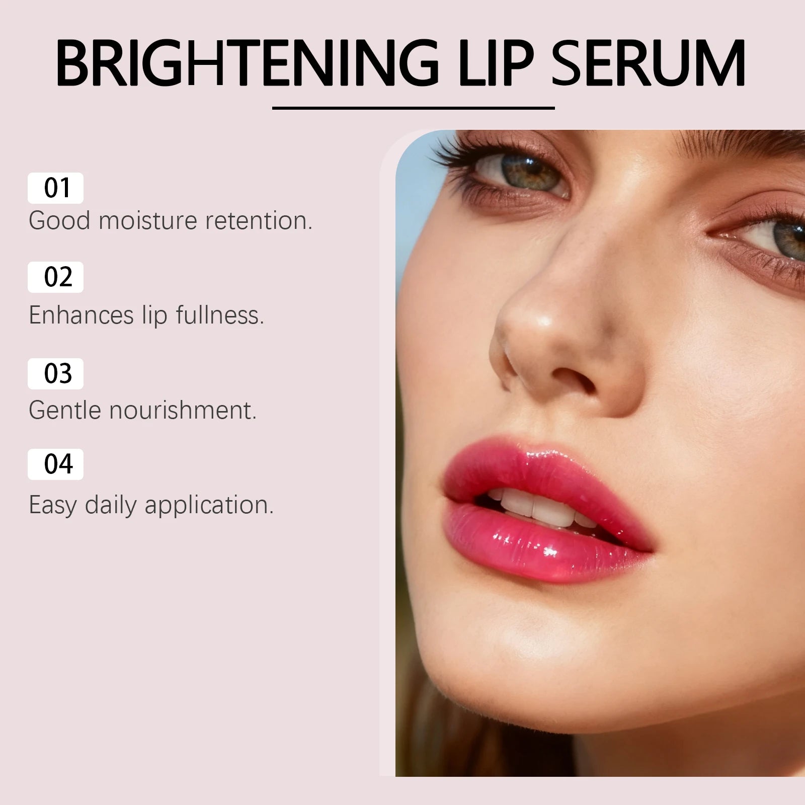 EELHOE Hydrating Lip Serum – Brightening & Plumping Lip Balm Lip Serum Treatment Zpaxo