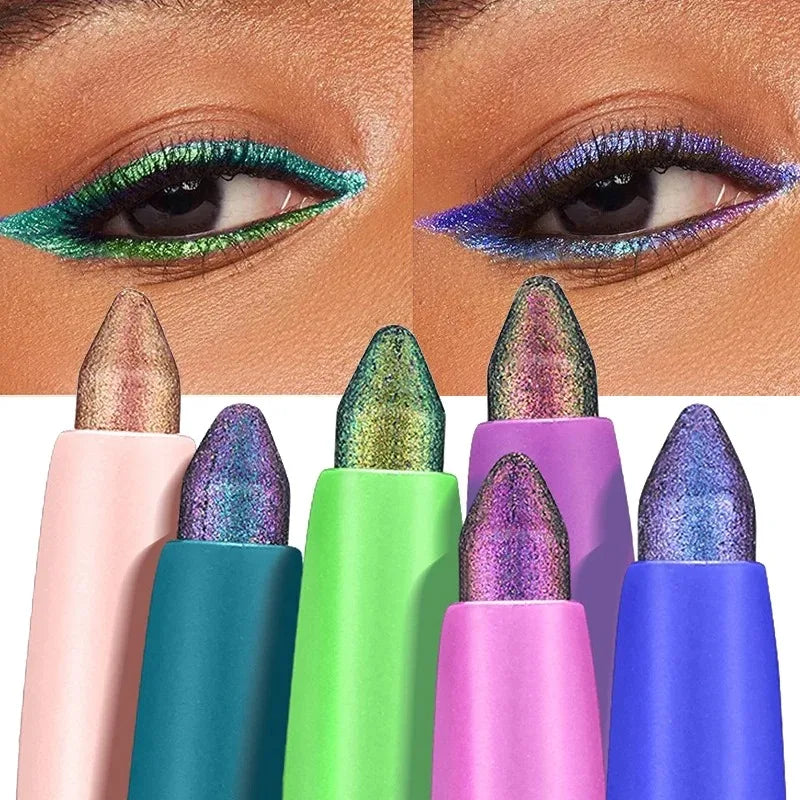 Color-changing Eyeshadow Stick Multi Chrome Eyeliner Waterproof Long