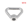M8 M10 M12 M14 M16 M20 M24 304 Stainless Steel Triangle Lifting Eye Zpaxo A4