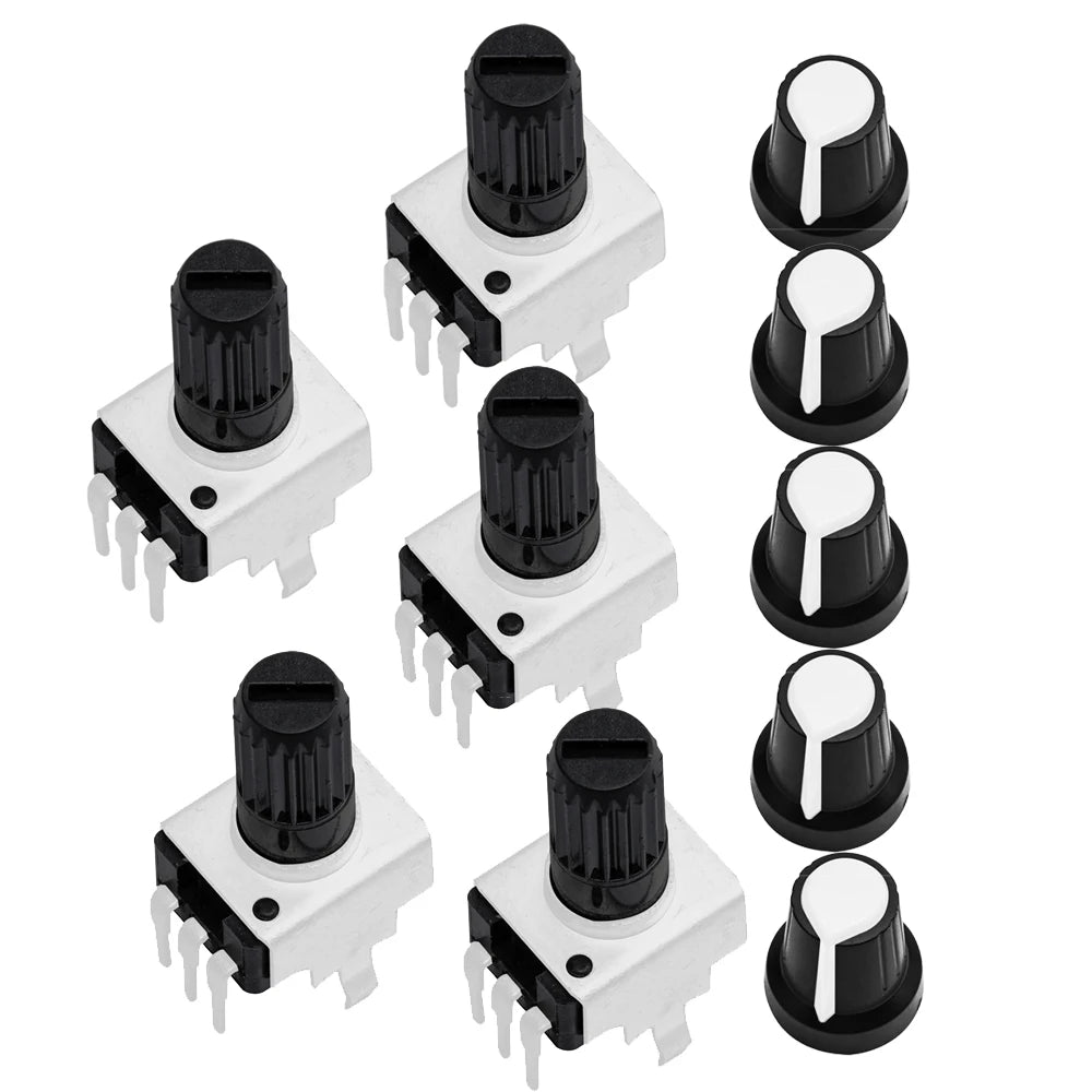 RV09 0932 Vertical Variable Resistor 3 Pin Shaft 1K 2K 5K Zpaxo 1K Ohm