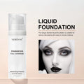 White Foundation Festival Waterproof Liquid Full Coverage Mixable Zpaxo 1pcs