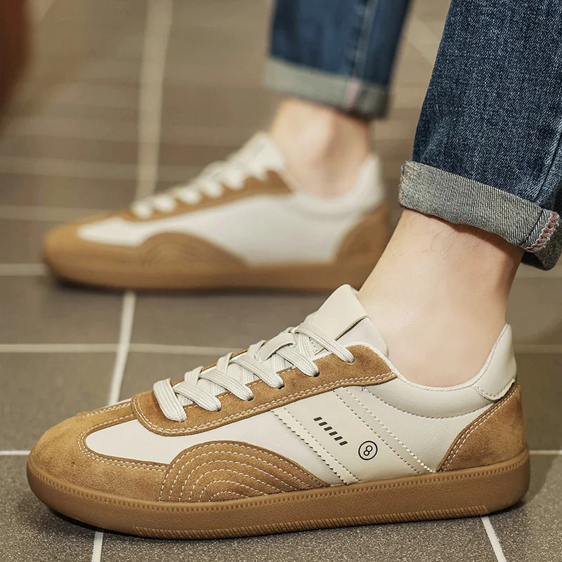 Men's Casual Sneakers Luxury Trainer Shoes Breathable Race Running