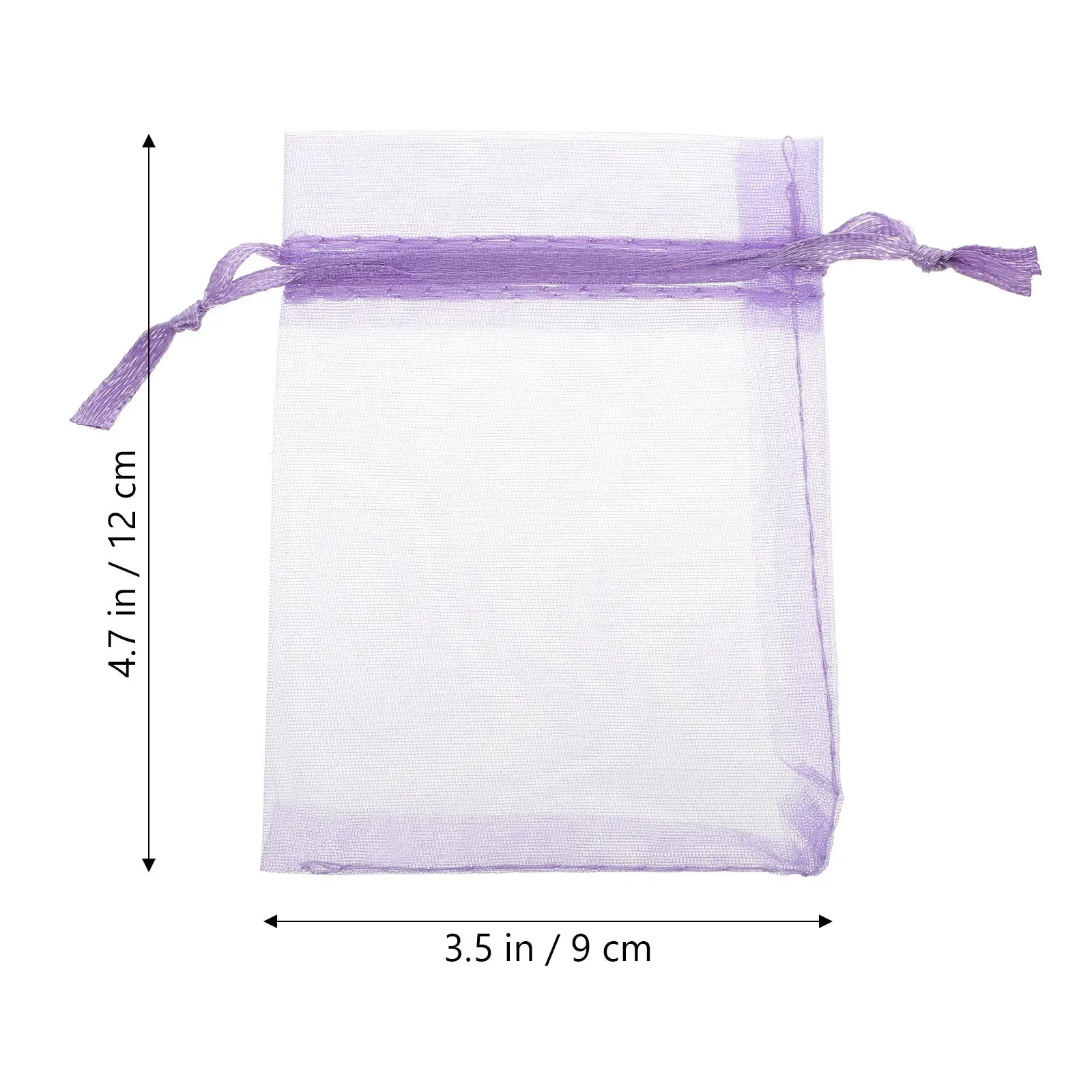 Small Drawstring Pouch Organza Bags Sachet Empty Jewelry Packaging