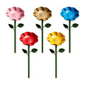 Bee Watering Station For Garden 5 Pieces Decorative Flower Shaped Metal Spike Bee Watering Stations Butterfly Cups For Outdoor Zpaxo 5pcs China Mainland