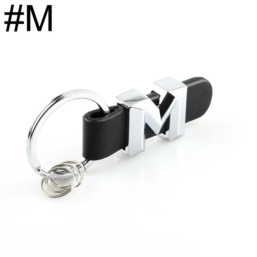 3D Mercedes Benz Keychain – Zinc Alloy & PU Leather Key Ring