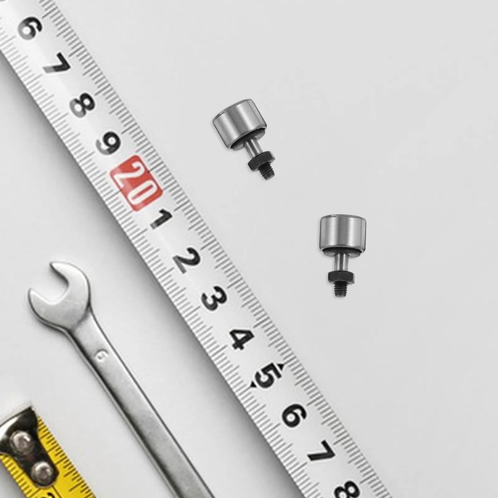 Bolted Cam Follower Bearing Steel Roller Needle Rigid Precision Cnc