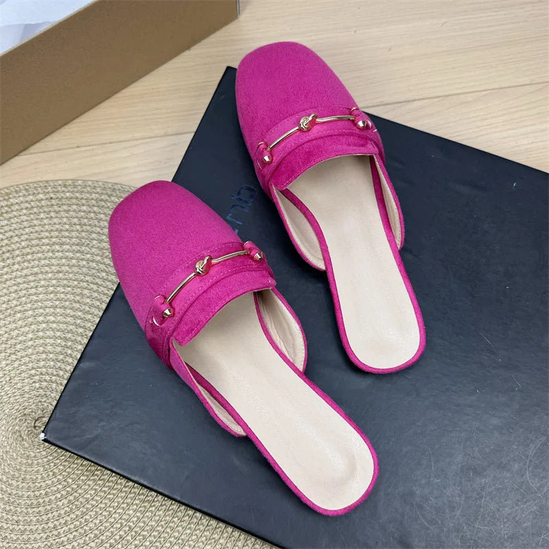Baotou Slippers Women's Summer Spring Autumn 2025 New Outerdoor Fashion Summer Style Women Shoes Plus Sizes 45 44 Slippers Women Zpaxo