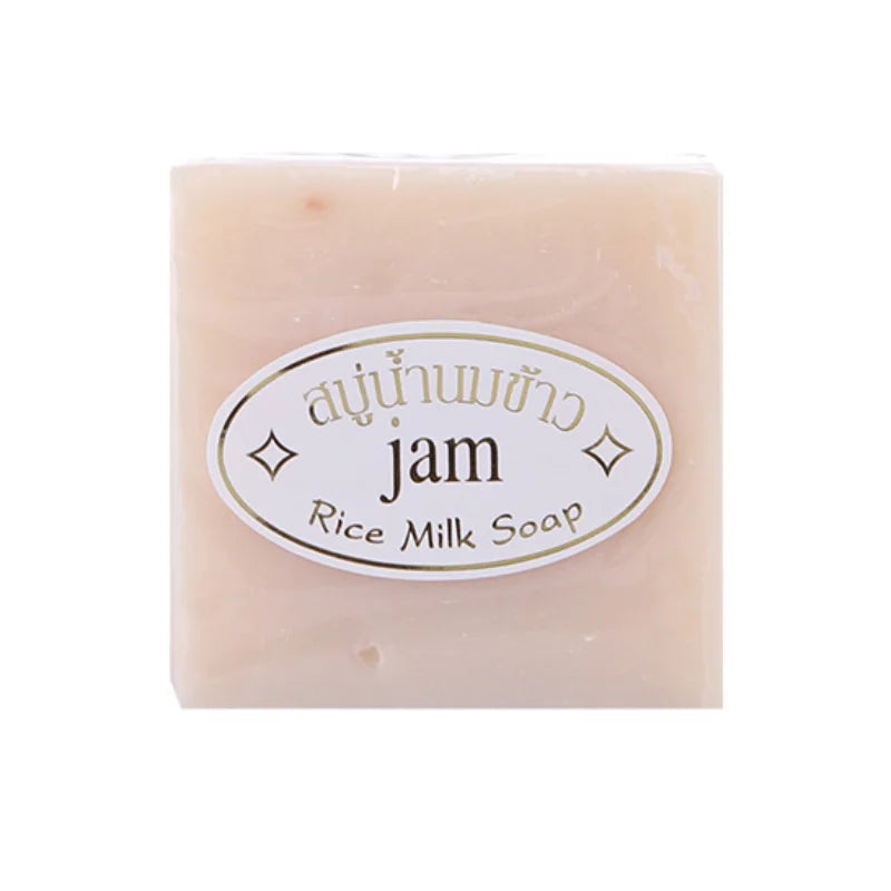Thai Rice Milk Soap Bar – Moisturizing Handmade Cleanser Handmade Soap Bar Zpaxo Type B