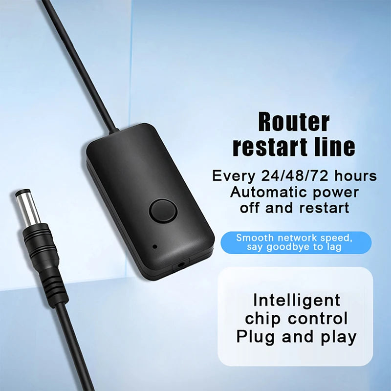 Automatic Router Restart Power-Off Timer Cable | 1/2/3 Pack