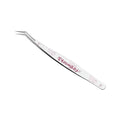 Stainless Steel Curved Stickers Tweezers Precision Anti-static False Zpaxo Fireworks